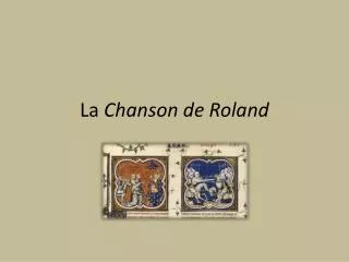 La Chanson de Roland