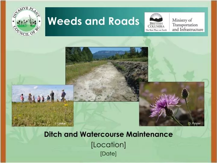 ditch and watercourse maintenance location date