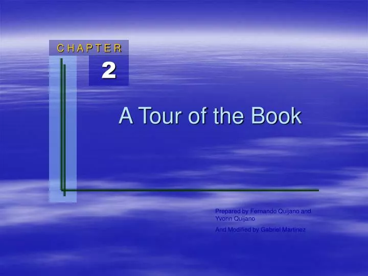 a tour of the book