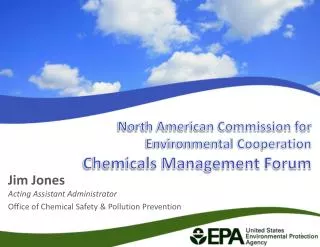 North American Commission for Environmental Cooperation Chemicals Management Forum