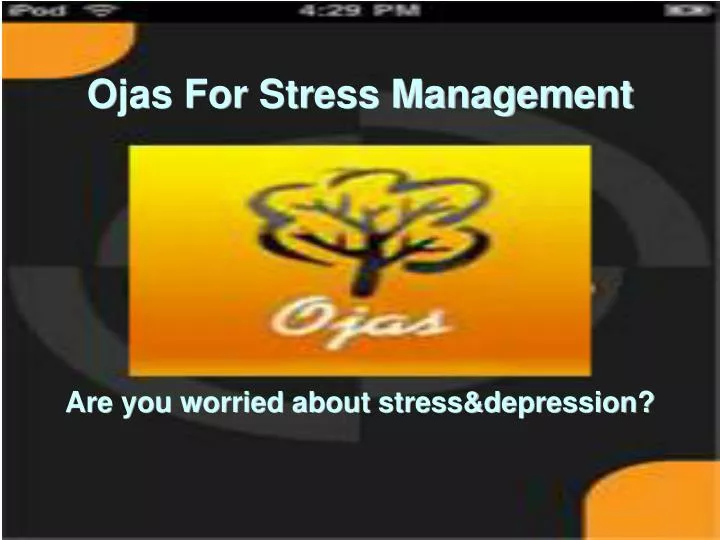 are you worried about stress depression