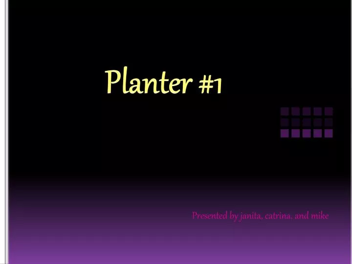 planter 1