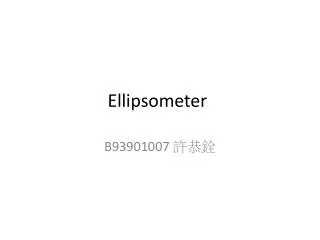 ellipsometer