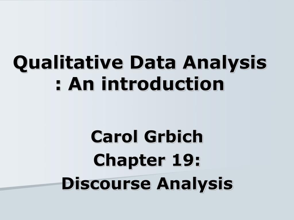 PPT - Discourse Analysis: Foucauldian and Critical Approaches ...