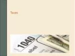 Taxes - slide 1