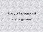 History of Photography II
