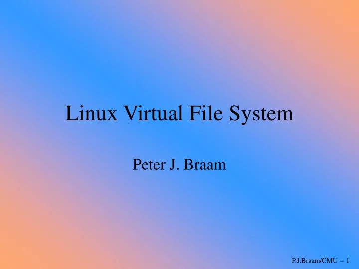 linux virtual file system