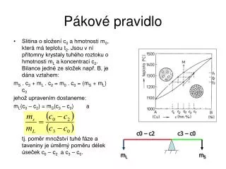 p kov pravidlo