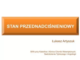 stan przednadci nieniowy