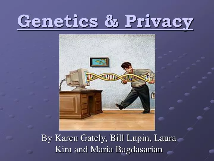 genetics privacy