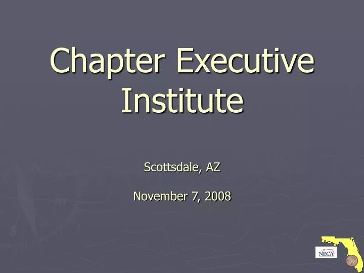 chapter executive institute scottsdale az november 7 2008