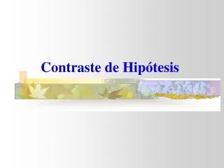 contraste de hip tesis