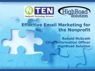 Effective Email Marketing for the Nonprofit