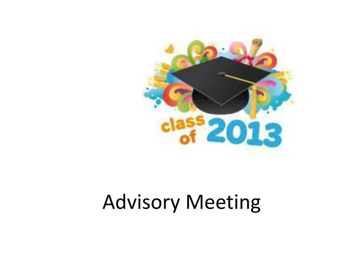 advisory meeting