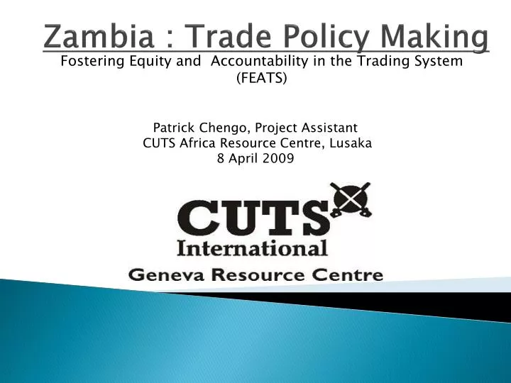zambia trade policy making