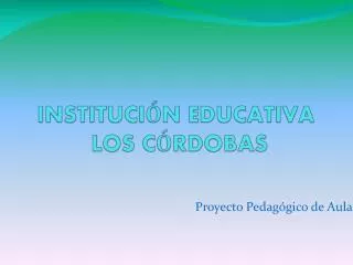 instituci n educativa los c rdobas