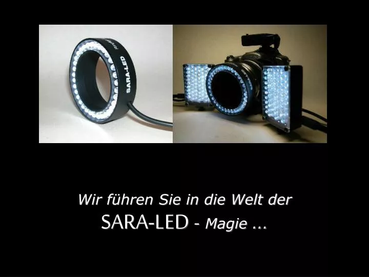 wir f hren sie in die welt der sara led magie