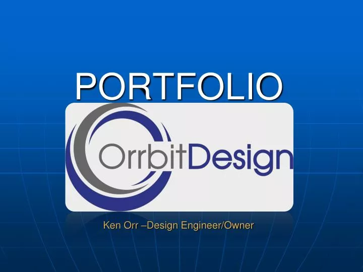 portfolio ken orr design engineer owner