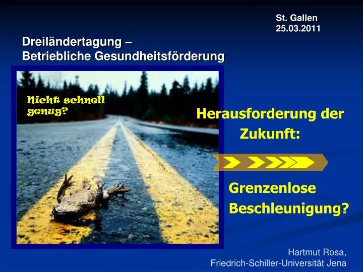 st gallen 25 03 2011 dreil ndertagung betriebliche gesundheitsf rderung