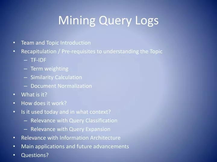 mining query logs
