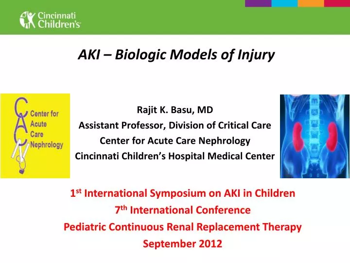 aki biologic models of injury