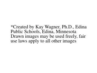 *Created by Kay Wagner, Ph.D., Edina Public Schools, Edina, Minnesota Drawn images may be used freely, fair use laws app