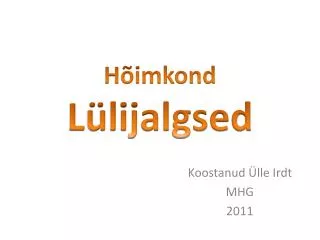 Hõimkond Lülijalgsed