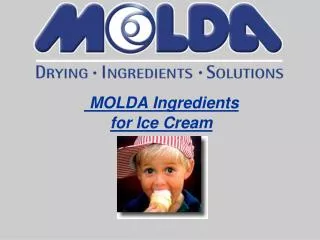 MOLDA Ingredients for Ice Cream
