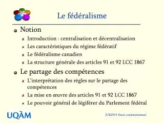 le f d ralisme