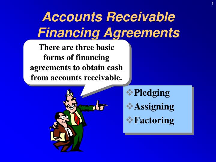 accounts receivable financing agreements