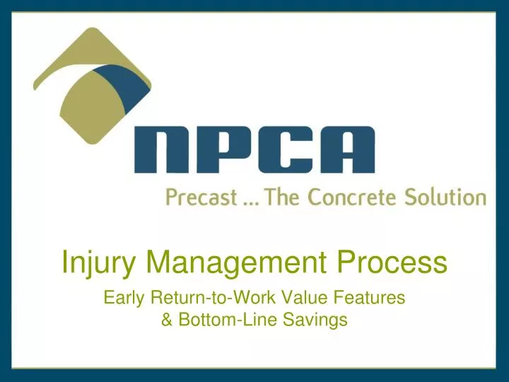 injury management process