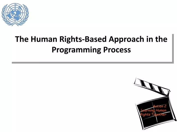 the human rights based approach in the programming process