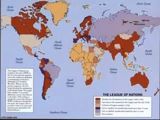THE LEAGUE OF NATIONS