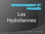 Environnement et progrès - slide 1