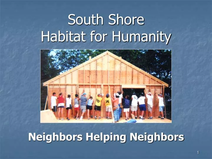 south shore habitat for humanity