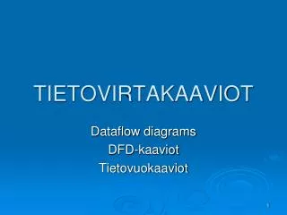 tietovirtakaaviot