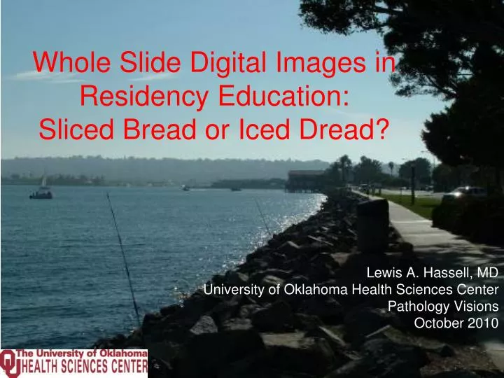 whole slide digital images in residency education sliced bread or iced dread