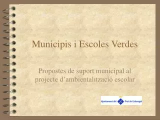municipis i escoles verdes
