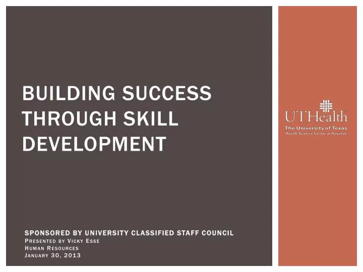 building success through skill development