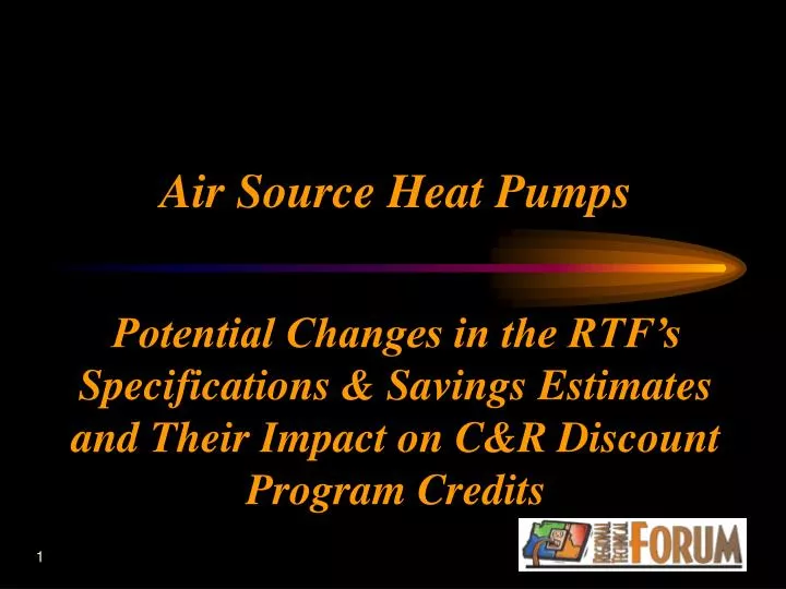 air source heat pumps