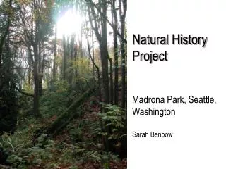 Natural History Project
