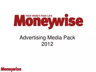 Advertising Media Pack 2012