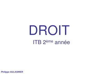 droit