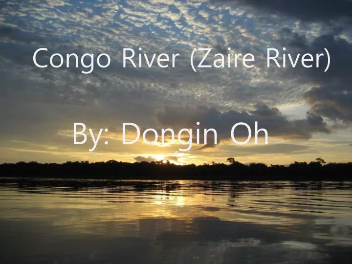 congo river zaire river