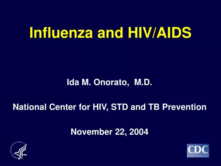 influenza and hiv aids