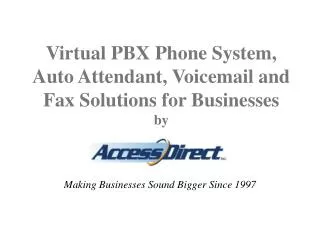Hosted PBX | virtual PBX | Voip PBX | Virtual Receptionist