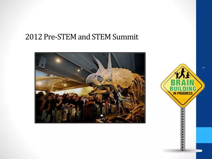 2012 pre stem and stem summit
