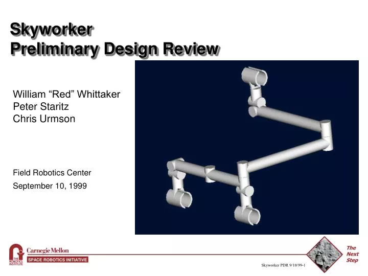 skyworker preliminary design review