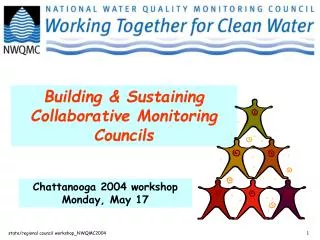 Building &amp; Sustaining Collaborative Monitoring Councils