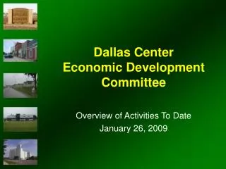 Dallas Center Economic Development Committee